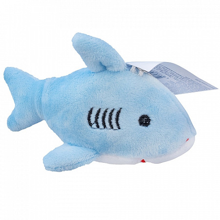 Мягкая игрушка Shantou Акула light blue