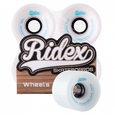 Комплект колес для лонгборда Ridex SB 78A 69x55 white