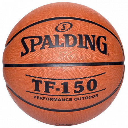 Мяч баскетбольный Spalding TF-150 7р brown/black