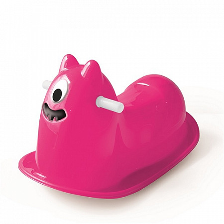 На картинке изображен Качалка Dolu Монстрик pink Качалка Dolu Монстрик pink