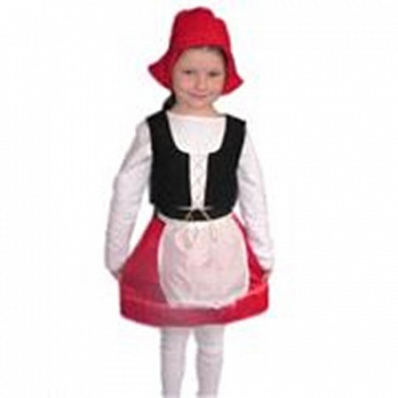 Карнавальный костюм Красная шапочка рост 116-122 см 4C51-1220