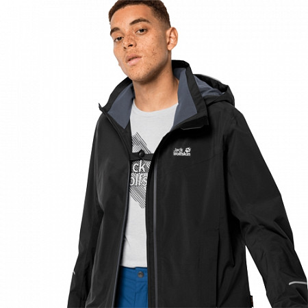 Куртка мужская Jack Wolfskin Atlas Tour Jkt M black