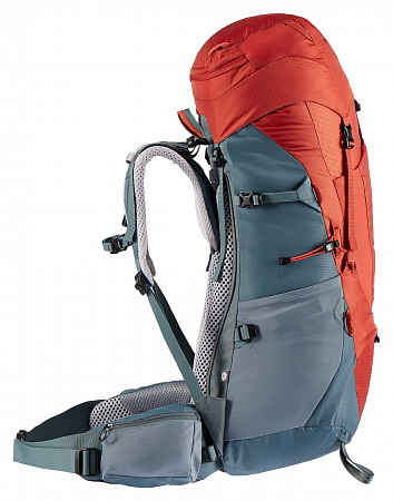 Рюкзак Deuter Aircontact Lite 45+10 SL 3340421-5212 paprika/teal (2021)