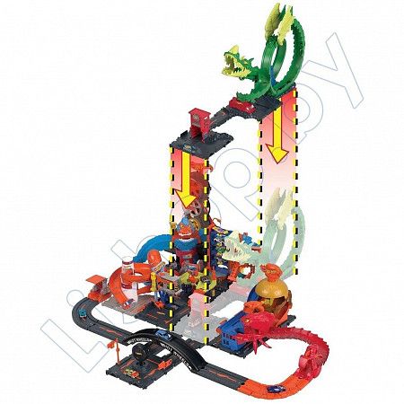 Трек Hot Wheels Атака огненного дракона (HDP03)