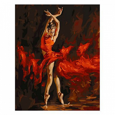 Картина по номерам Picasso В огненном танце PC4050272