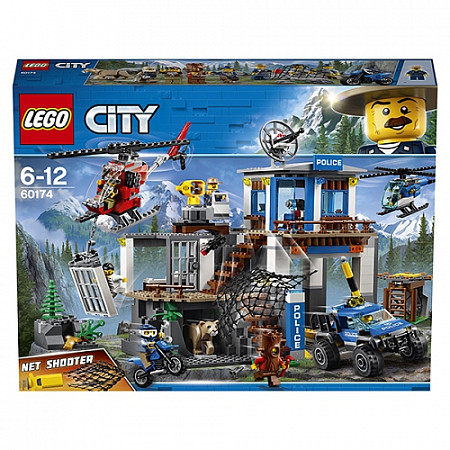 Конструктор LEGO City Полицейский участок в горах 60174