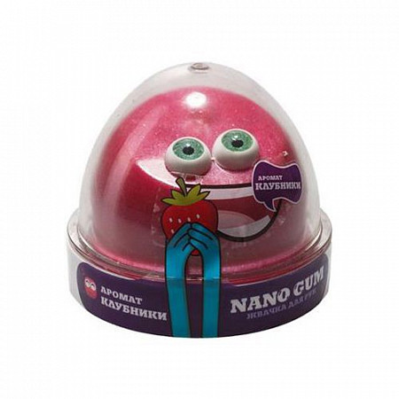 Хэндгам Nano gum Клубники 50 гр NGAK50
