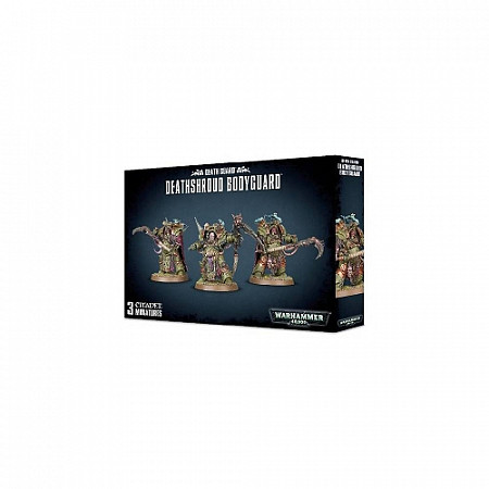 На картинке изображен Фигурки Games Workshop Warhammer: Death Guard Deathshroud Bodyguard 43-50 Фигурки Games Workshop Warhammer: Death Guard Deathshroud Bodyguard 43-50