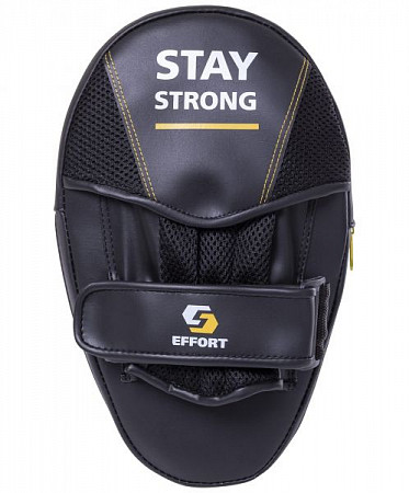 Лапа боксерская Effort E 602-2 black