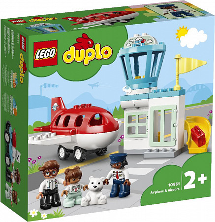 Конструктор LEGO Duplo Самолет и аэропорт 10961