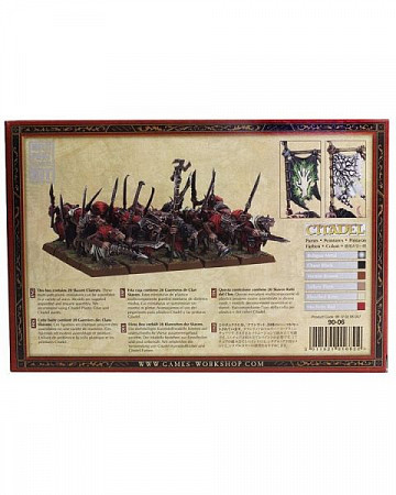 На картинке изображен Фигурки Games Workshop Warhammer: Skaven Clanrats 90-06 Фигурки Games Workshop Warhammer: Skaven Clanrats 90-06