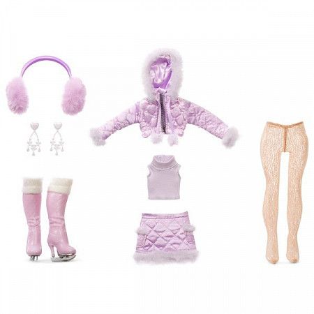 На картинке изображен Кукла Rainbow High "Вайолет Виллоу. Зимние каникулы" 574804EUC purple Кукла Rainbow High "Вайолет Виллоу. Зимние каникулы" 574804EUC purple