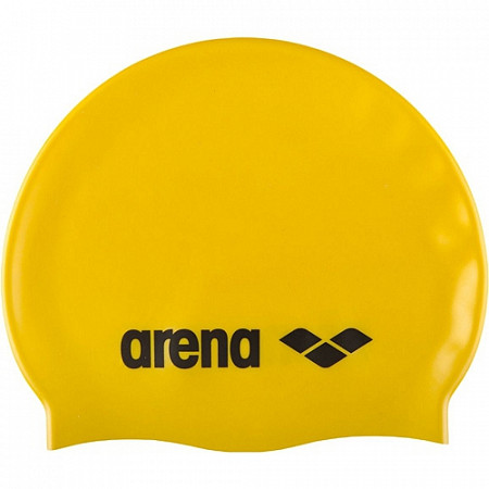 Шапочка для плавания Arena Classic Silicone JR Yellow/Black 91670 35