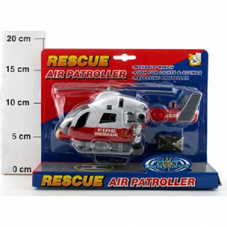 Вертолёт CRD на батарейках спасательный  E1030
