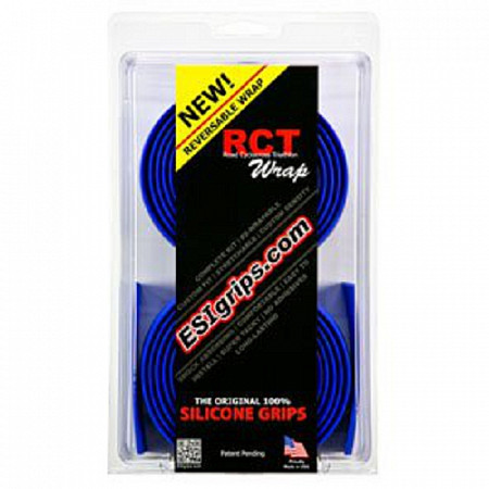 На картинке изображен Обмотка руля ESI RCT Wrap Silicon RWBLU Blue Обмотка руля ESI RCT Wrap Silicon RWBLU Blue