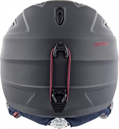 Шлем горнолыжный Alpina Grap 2.0 LE Denim/Grey Matt