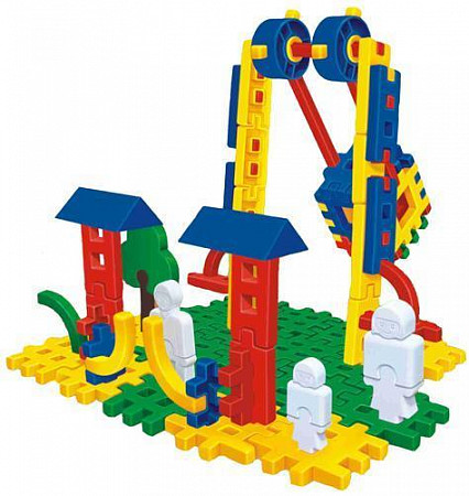 Конструктор Полесье Луна-парк 2 107 элементов в мешке 5397