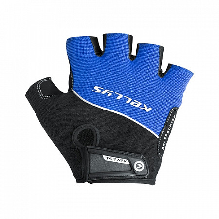 На картинке изображен Велоперчатки детские Kellys Race blue Велоперчатки детские Kellys Race blue