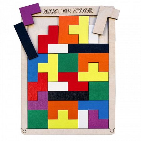 Головоломка Master Wood  "Логический пазл Монтессори" DPG