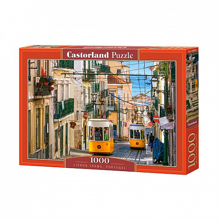 Пазлы Castorland Лиссабонские трамваи Португалия 1000 шт C-104260