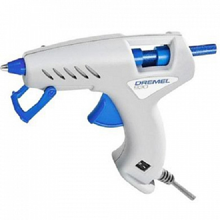 На картинке изображен Пистолет клеевой Dremel 930 + 18 клеевых стержней F0130930JC Пистолет клеевой Dremel 930 + 18 клеевых стержней F0130930JC