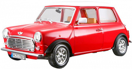 На картинке изображен Коллекционная машина Bburago Mini Cooper 1969 (18-12036) red Коллекционная машина Bburago Mini Cooper 1969 (18-12036) red