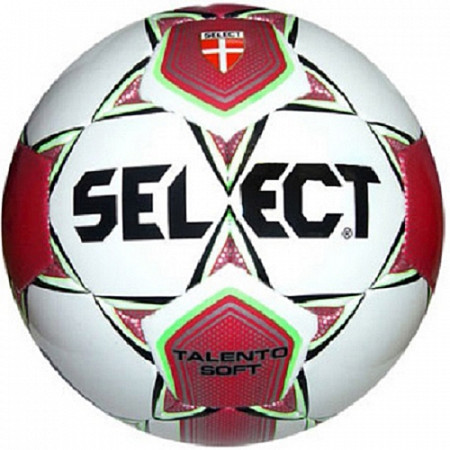 На картинке изображен Мяч футбольный Select Talento Soft №4 Мяч футбольный Select Talento Soft №4