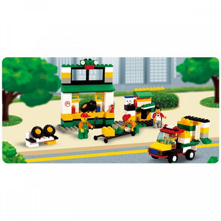 Конструктор Sluban Городская серия Станция техобслуживания M38-B2500