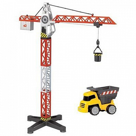 Игрушка Dickie Toys Кран башенный с машинкой 67 см (203463337)