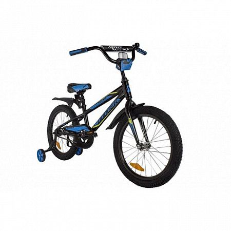 На картинке изображен Велосипед Novatrack 18" Dodger (2022) алюминий black Велосипед Novatrack 18" Dodger (2022) алюминий black