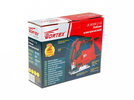 На картинке изображен Лобзик электрический Wortex JS 8008-2 LE JS80082LE0021 Лобзик электрический Wortex JS 8008-2 LE JS80082LE0021