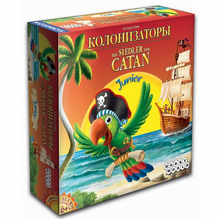 Настольная игра Hobby World Колонизаторы Junior 2014 1270