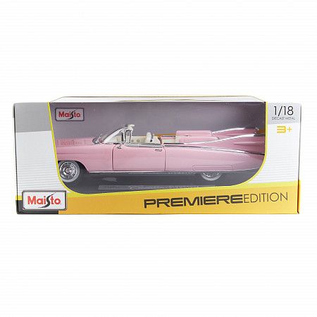 Масштабная модель автомобиля Maisto 1:18 Кадилак Эльдорадо (36813) pink