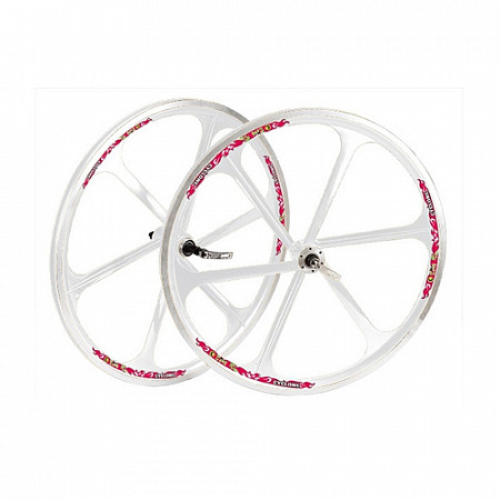 На картинке изображен Комплект колес Teny Rim TAFD/Thread DISK-6000 white Комплект колес Teny Rim TAFD/Thread DISK-6000 white