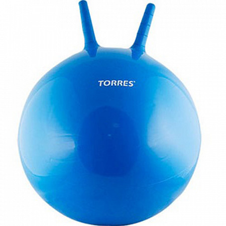 Мяч попрыгун, для фитнеса (фитбол) Torres AL100455 (55см) Blue