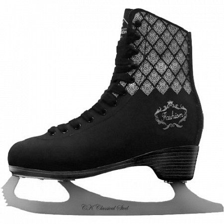Коньки фигурные Спортивная коллекция Fashion lux Black
