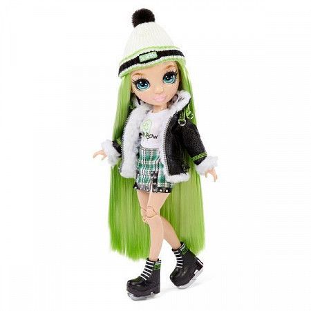 Кукла Rainbow High "Джейд Хантер. Зимние каникулы" 574781EUC green