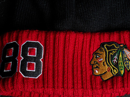 Шапка Atributika&Club NHL Chicago Blackhawks 59235 black/red