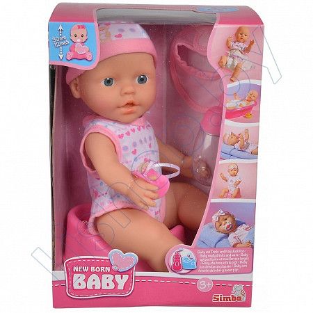 Кукла Simba New Born Baby 30 см. (105037800) light pink