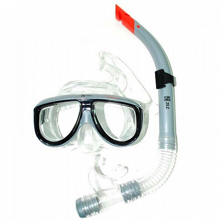 Набор для плавания Zez Sport M2011P/SN131P Grey