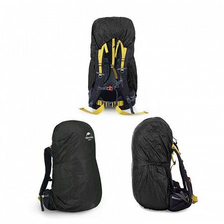 Накидка на рюкзак Naturehike Backpack Covers Q-9B NH19PJ041 Black L (55-75L) 