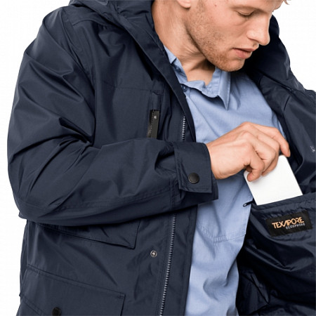 Куртка мужская Jack Wolfskin Bridgeport Jacket night blue