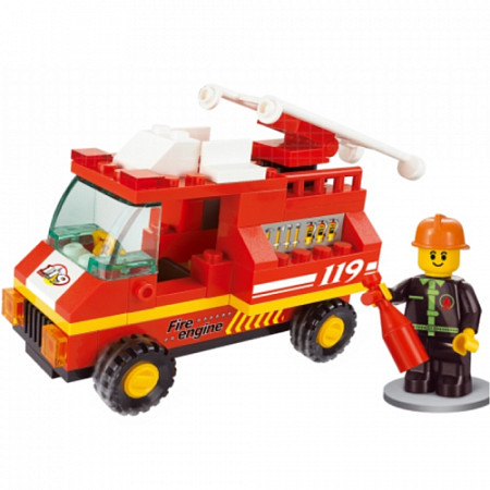 Конструктор Sluban Пожарная машина M38-B0173