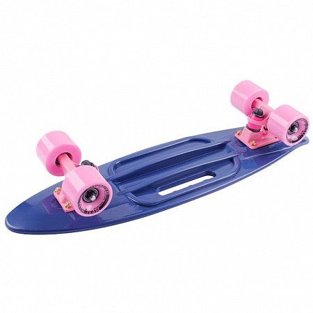 Penny board (пенни борд) Tech Team Fishboard 23" print blue