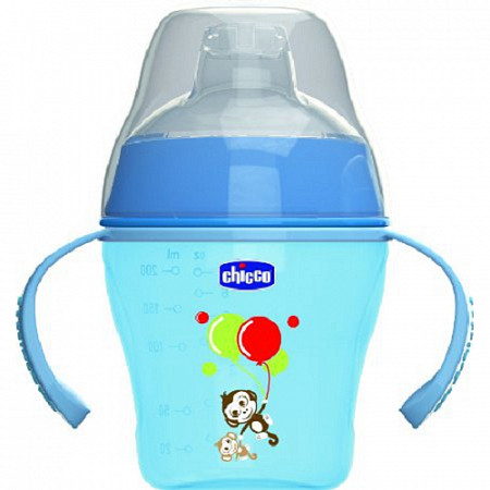 Чашка-поильник Chicco Transition Cup 200 мл 6+ мес 00006823120000 blue