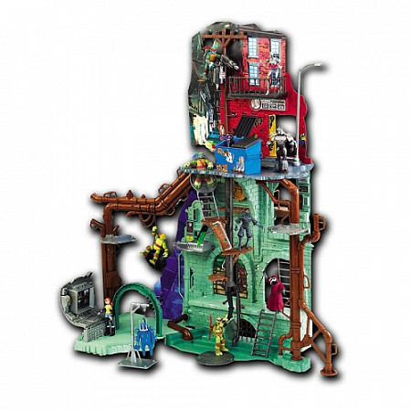 На картинке изображен Игровой набор Turtles (без фигурок) 95010 Игровой набор Turtles (без фигурок) 95010