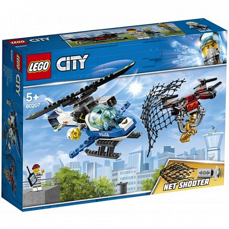 Конструктор LEGO City Воздушная полиция: погоня дронов 60207