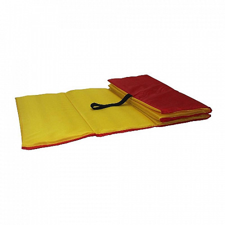 Коврик гимнастический Body Form 150x50x1 см BF-001 red/yellow