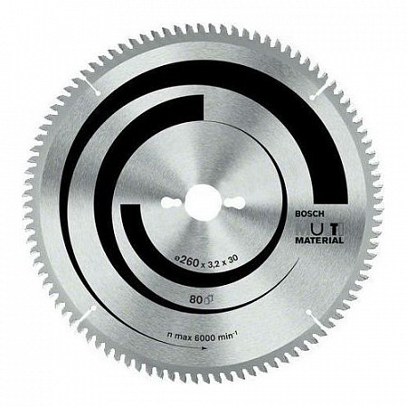 Диск пильный Bosch 260х30 мм 80 зубьев 2608641204