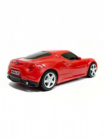 Машинка Bburago 1:43 Alfa Romeo 4C (18-30524) red